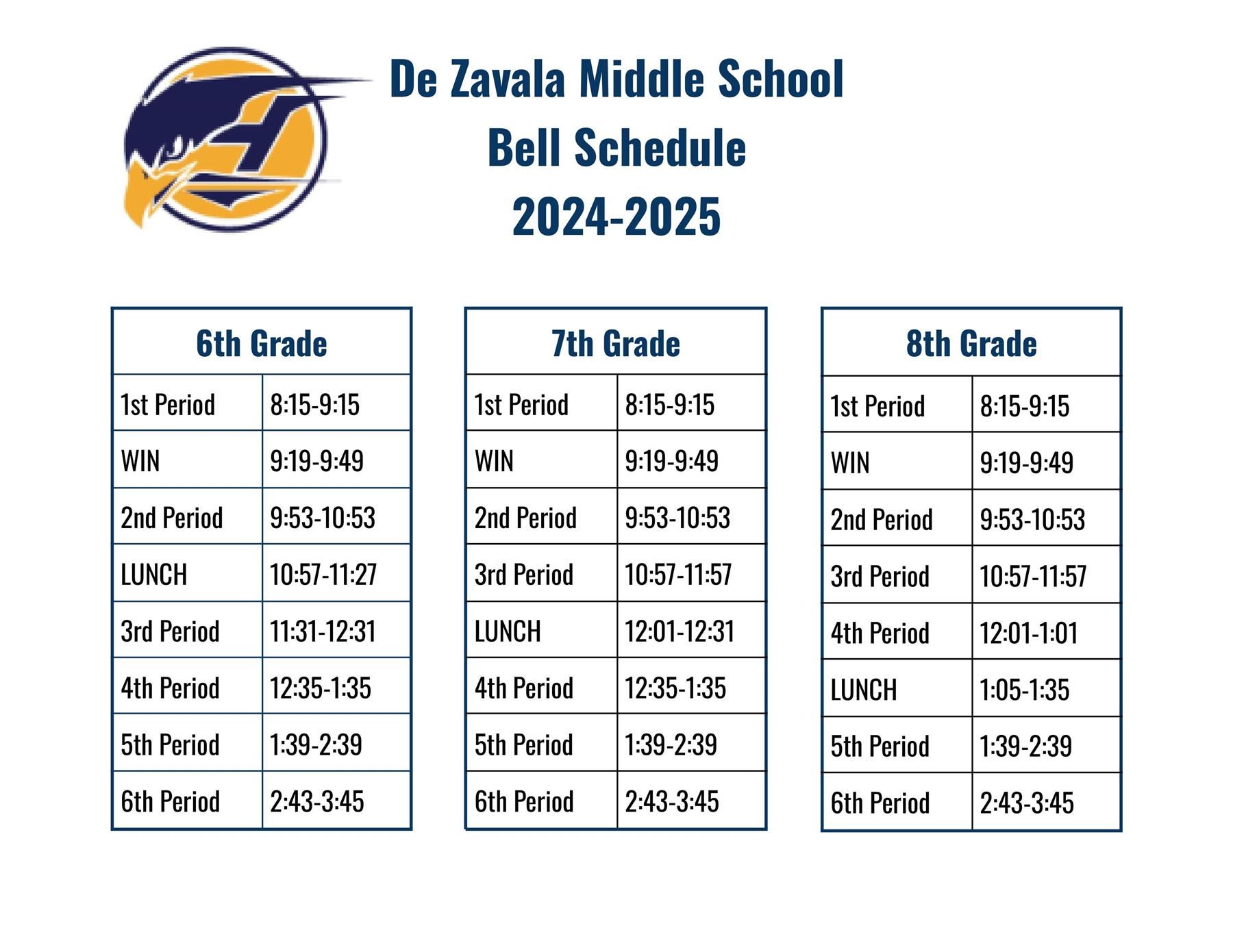 Bell Schedule